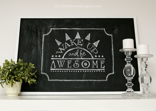 Dry Erase To Chalkboard