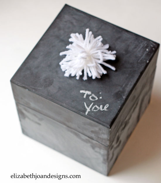 Chalkboard Gift Box