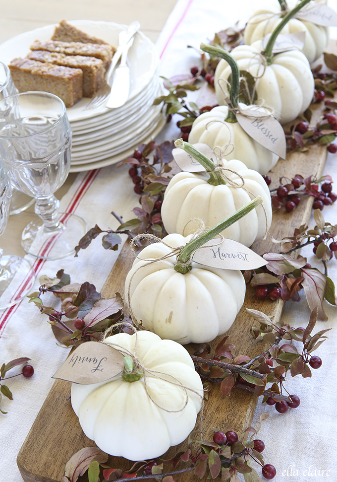 Pumpkin Leaves Printable
